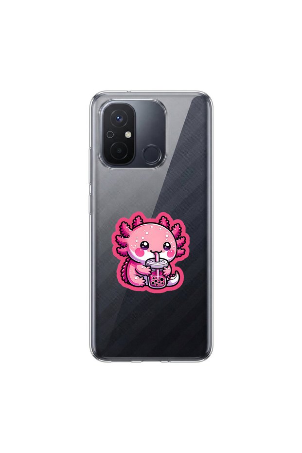 حافظة شفافة متوافقة مع Redmi 12C بتصميم Minies 9
