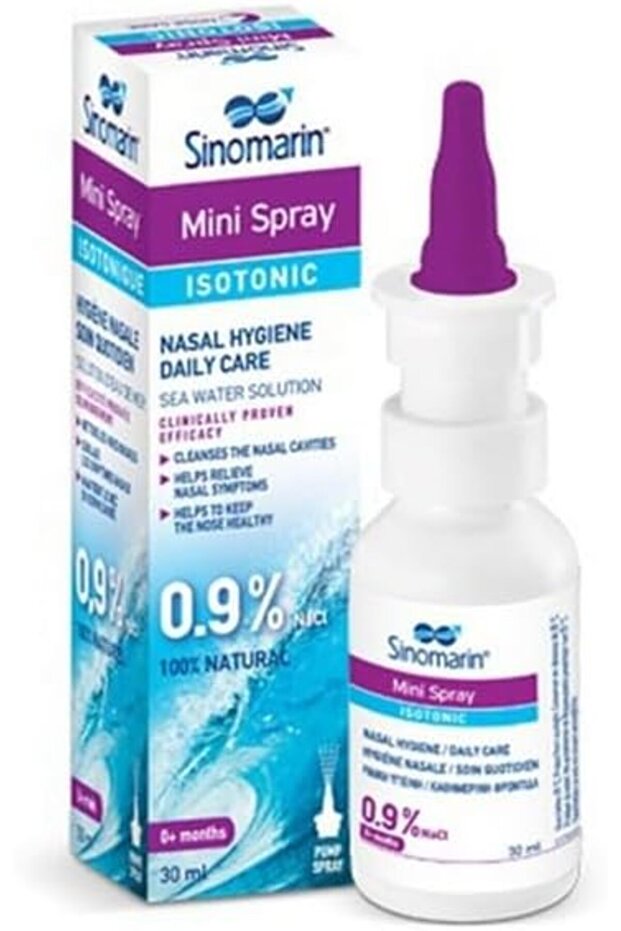 Isotonic Natural Hygiene Daily Care Mini Nasal Spray 30 ml