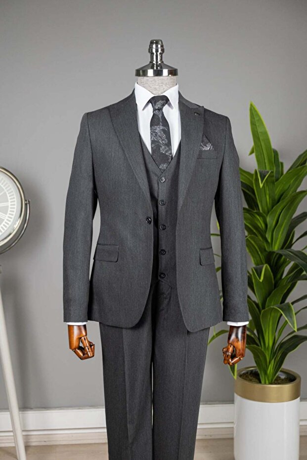 Vest Suit Smoked