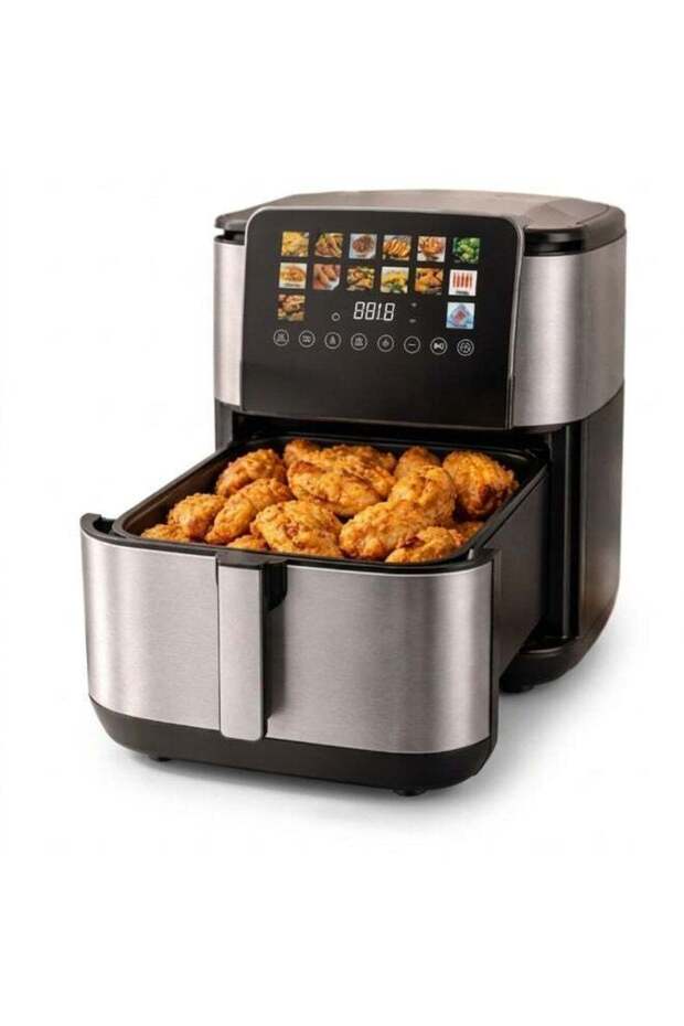 Large Capacity Air Fryer – Oil-Free Digital Air Fryer with Rapid Air Technology, Multi-Function Healthy Cooking for Home Kitchen