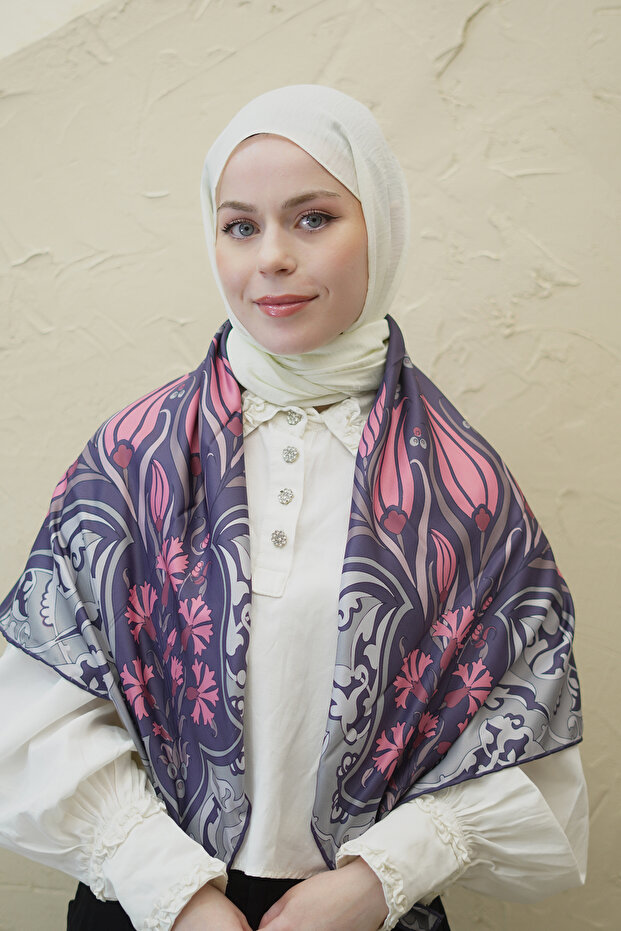 وشاح لاليزازر من قماش التويل