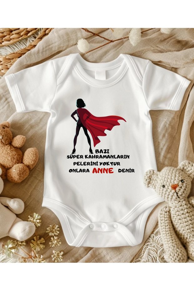 Anne 100% Cotton Written Baby Bodysuit - 122