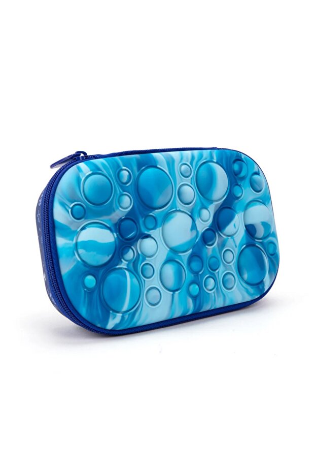 Penar cu fermoar Bubble Top Storage Box - Blue Space - 2