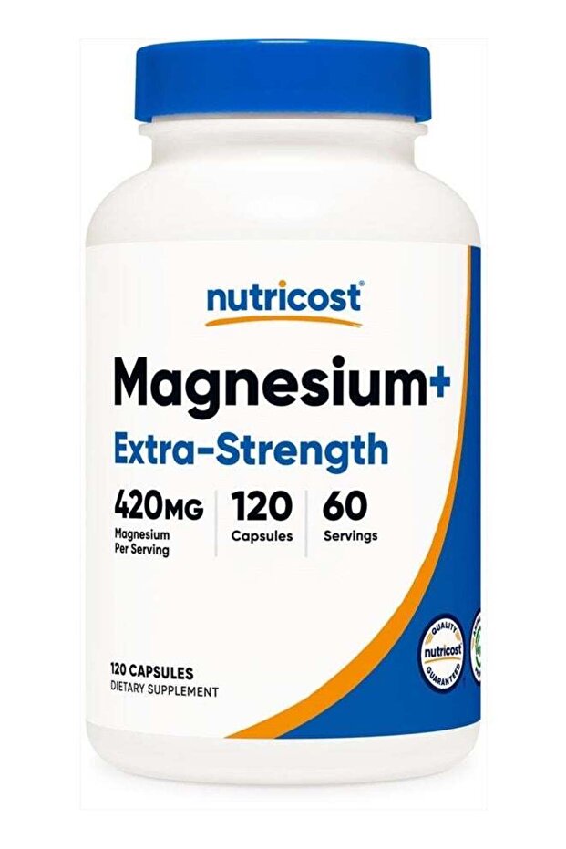 Magnesium+ Extra Strength 420mg, 120 Capsules