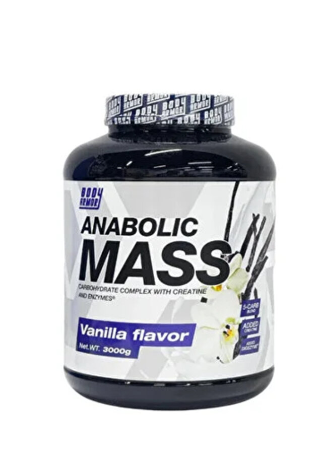 Anabolic Mass Protein Gainer, Vanilla, 3000G