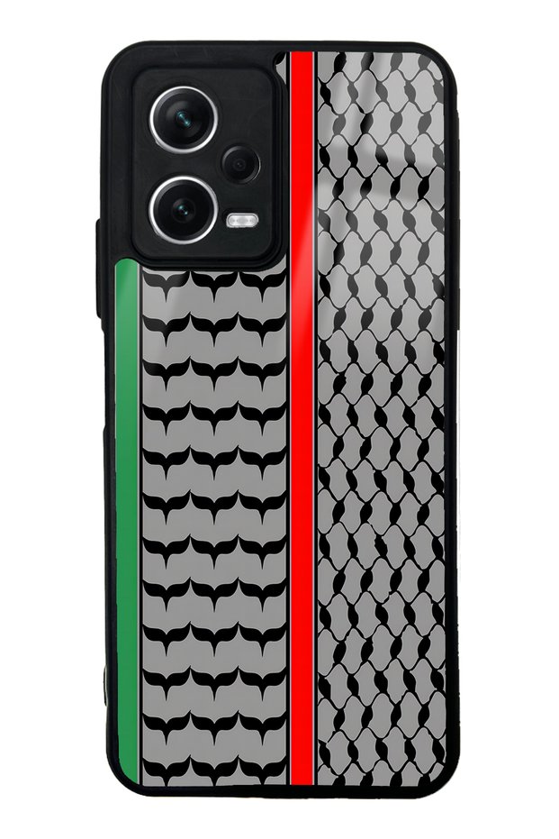 Xiaomi Redmi Note 12 5g Glossy Phone Case with Linear Design