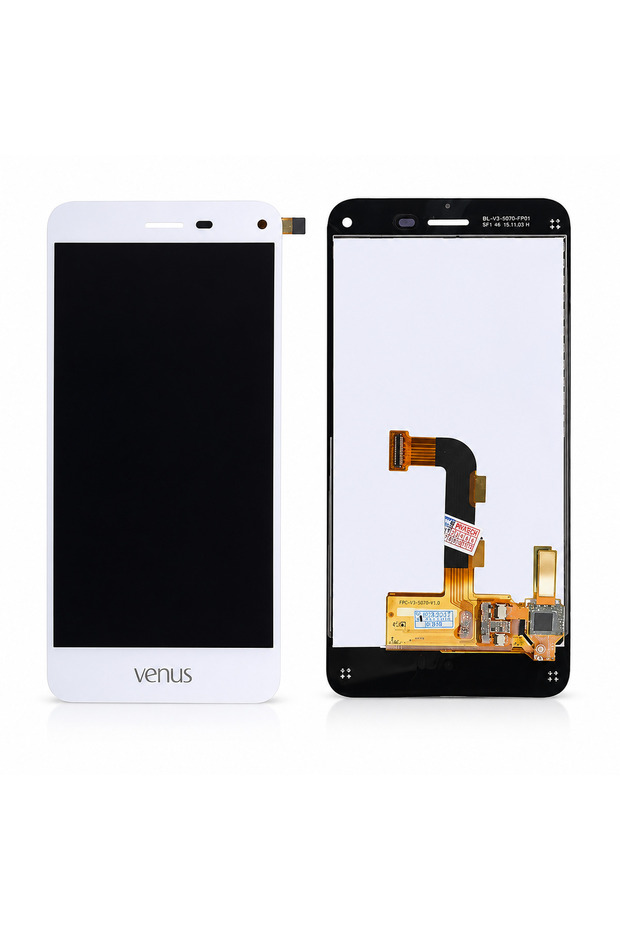 Venus V3 5070 Compatible Lcd Screen and Touch Panel White