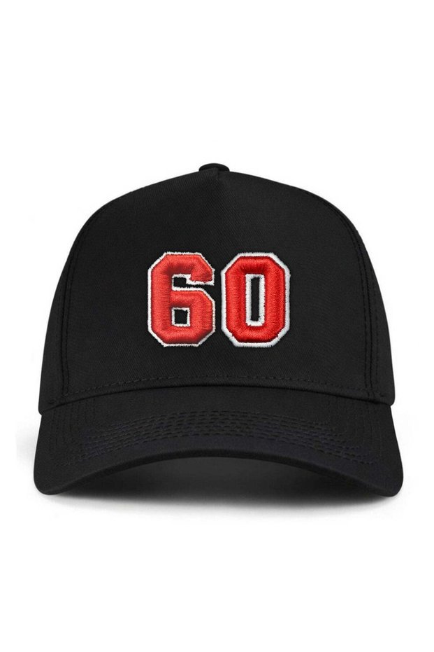 Number 60 Molded Baseball Cap