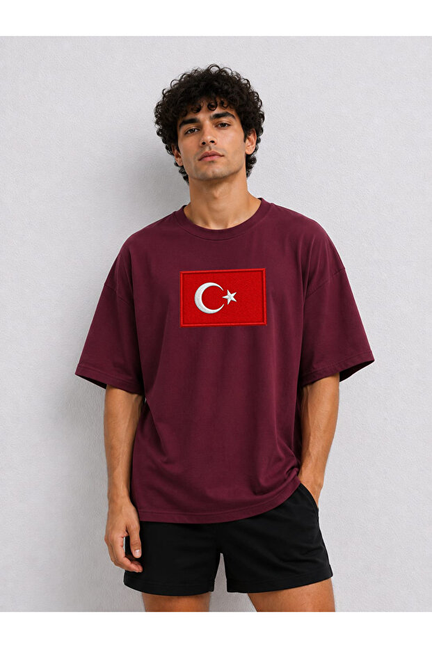 Men's Streetwear Oversized T-Shirt – 100% Cotton Comfortable Fit Design