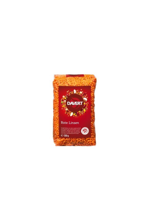 Linte roșie bio 500g