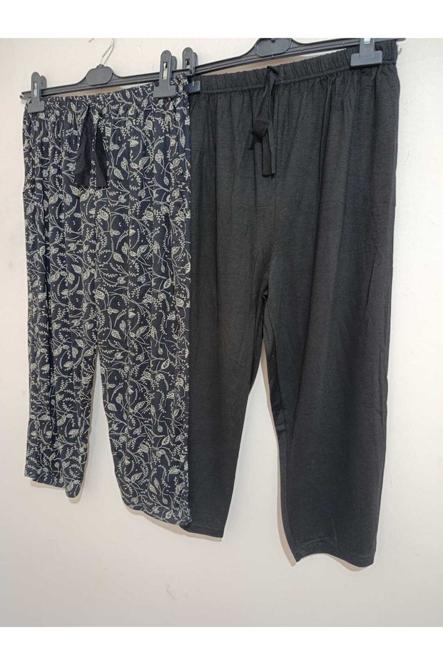 Pack of 2, Full Summer Wear, 2 Pockets, High Quality Viscose, High Waist, Comfortable Fit Capri Pants