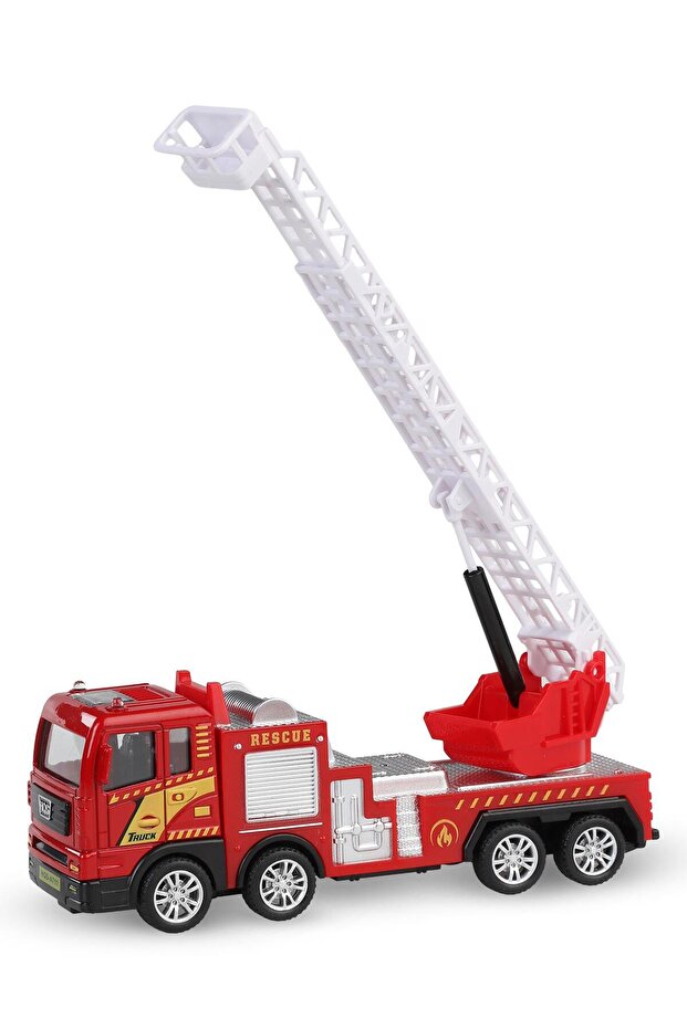Surtmelı Metal 1:50 Fire Station with Stairs