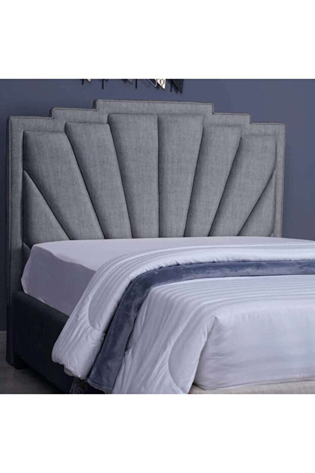 URANUS HEADBOARD CHANEL GREY L-140 : H-125 CM