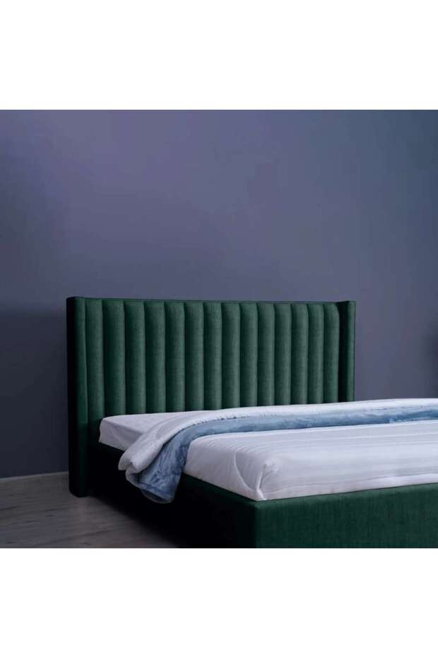 VENUS HEADBOARD CHANEL OLIVE GREEN L-200 : H-125 CM