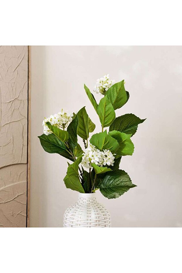 Snowflower Artificial Flower Stem 20.32x20.32x99.06cm- Green