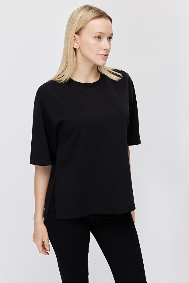 Γυναικείο μπλουζάκι Basic Crew Neck - 5