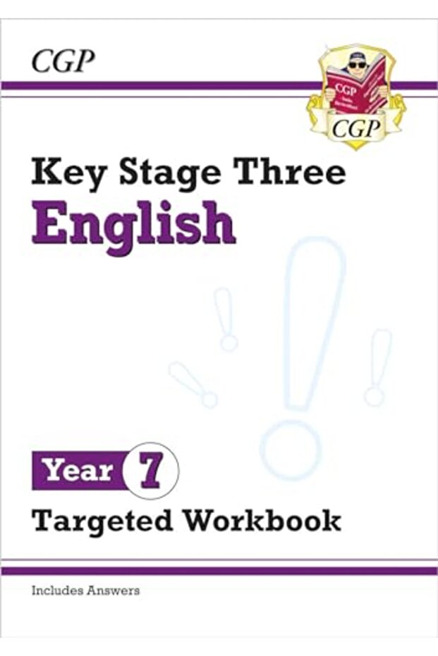 كتاب التمارين الجديد الموجه للغة الإنجليزية للصف السابع KS3 (مع الإجابات)