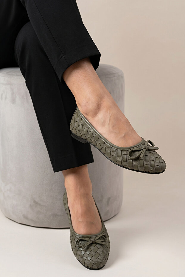 Ph301 Green Orthopedic Sole Ballet Shoes - 36