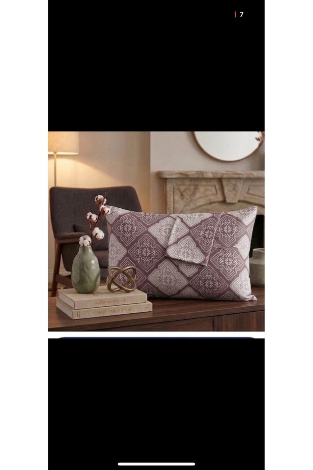 Cushion Cover with Cotton Akfi̇l Cover