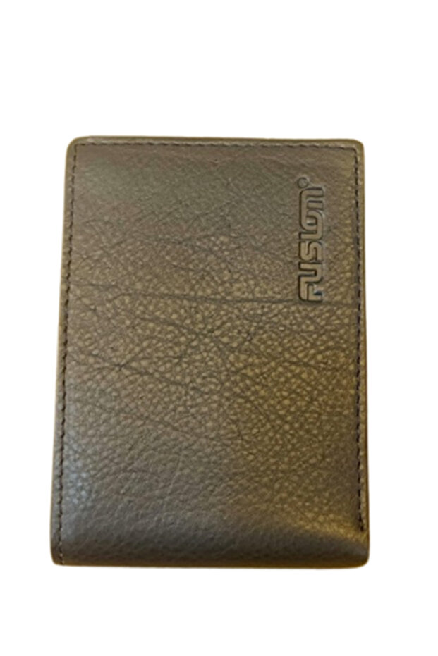 Fusion Genuine Leather Men Wallet Black