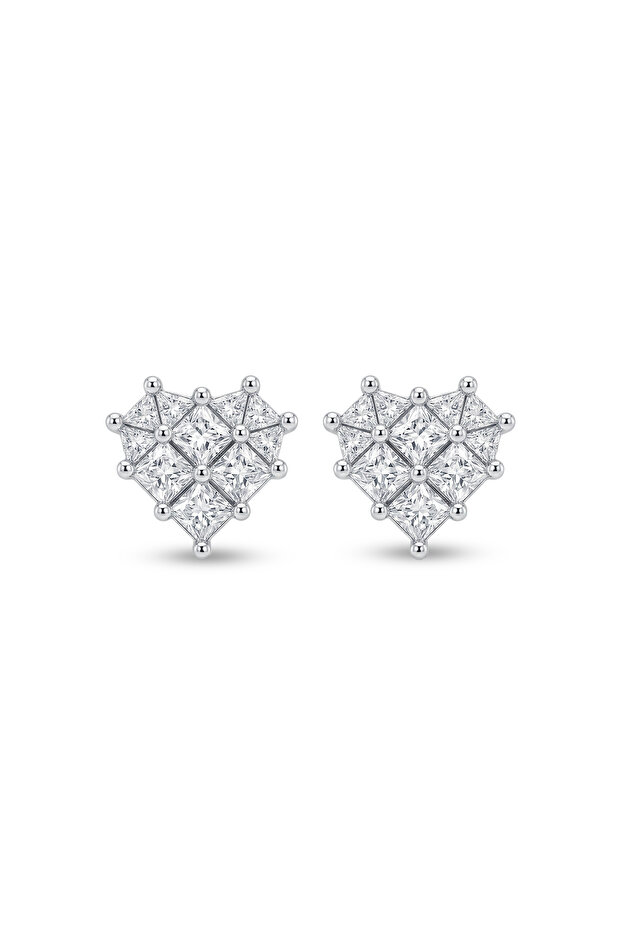 Steel Zircon Lovelle Earrings