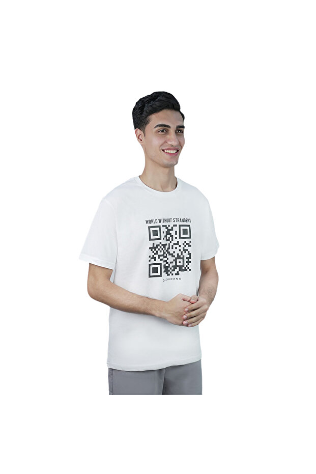 Men's Slim Fit Cotton Jersey Crew Neck Print Tee | WWS Graphic
