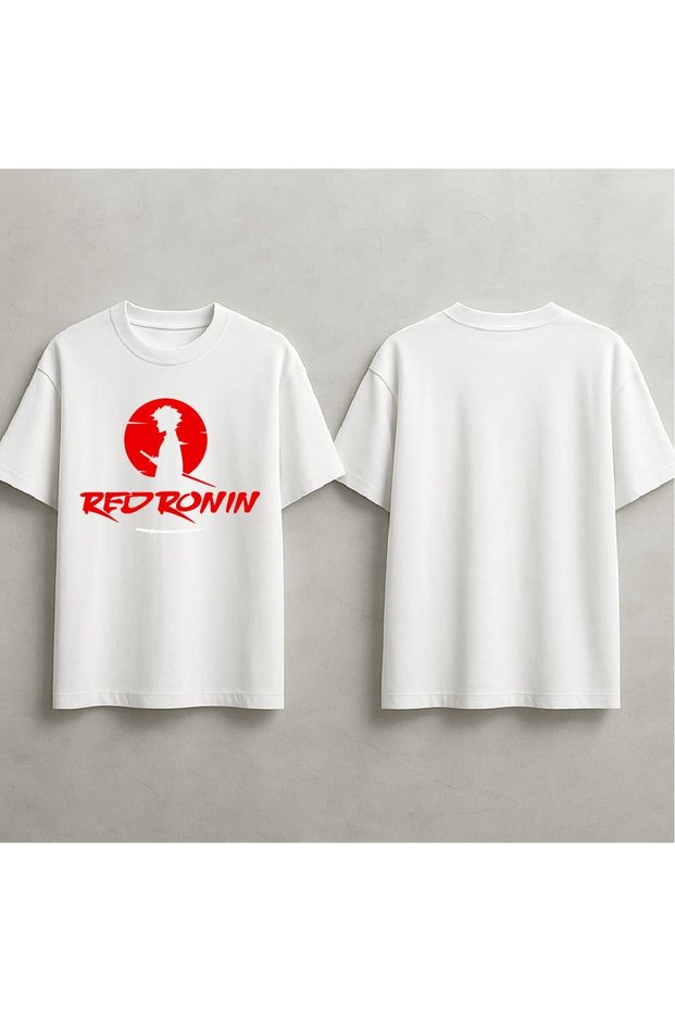 Red Ronin Printed Oversize T-Shirt