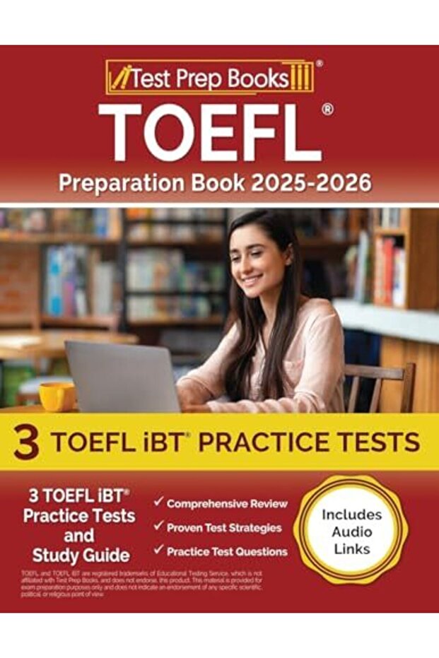 Toefl Preparation Book 224225 3 Toefl Ibt Practice Tests And Study Guide Includes Audio Links