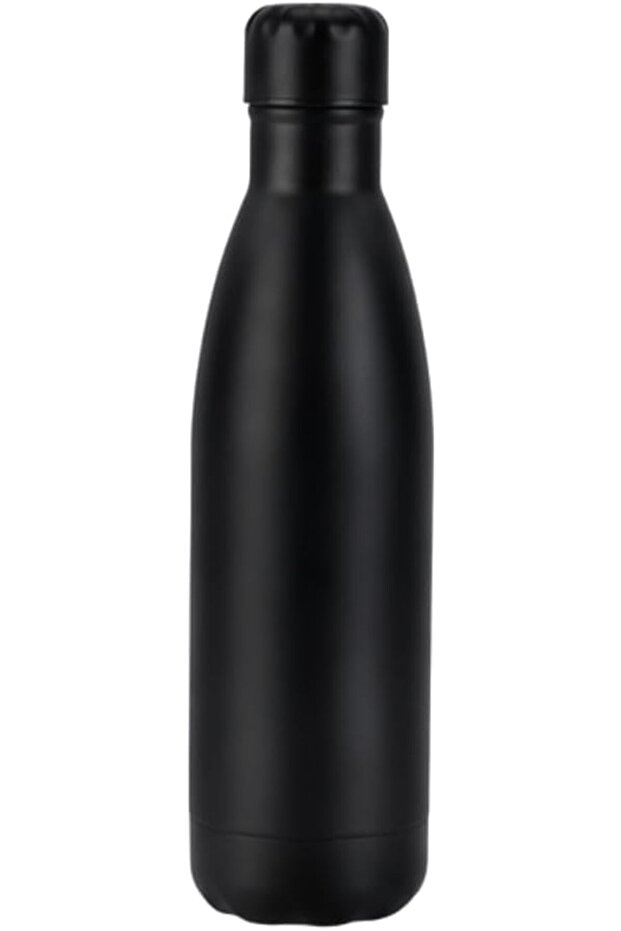 Double Wall Thermal Vacuum Flask Insulated Stainless Steel Sports Water Bottle – Leak-Proof, Reusable (Black)