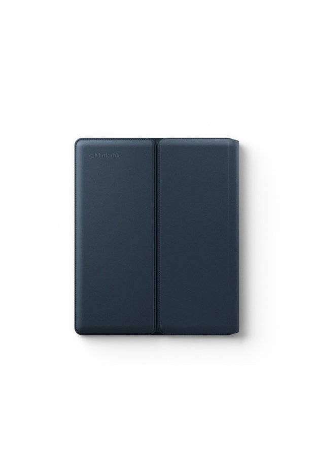 Paper Sleeve Folio, Polymer Weave, Blue