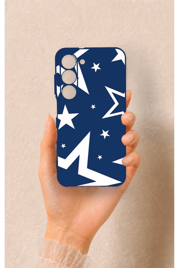 Samsung S23 Compatible Mega Star Patterned Silicone Case