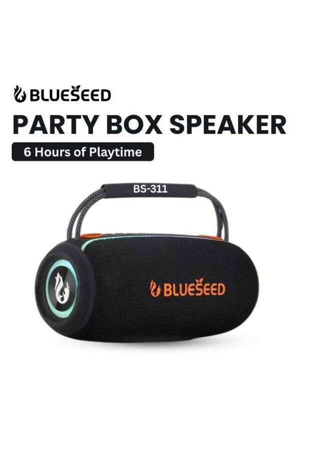 BS-311 Bluetooth Speaker, IPX6 Waterproof Outdoor Speaker, 12-Hour Battery Life, 10m Wireless Range