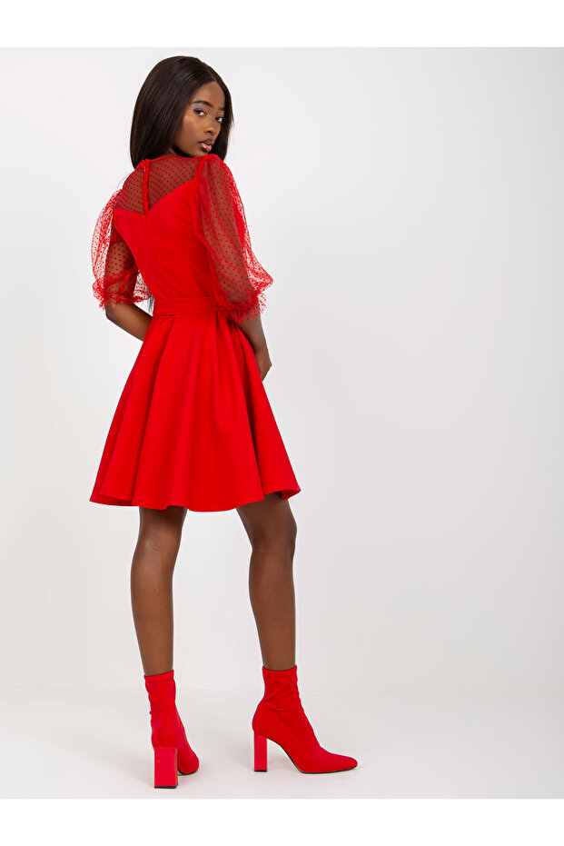 Rochie Dama Rosu - 4