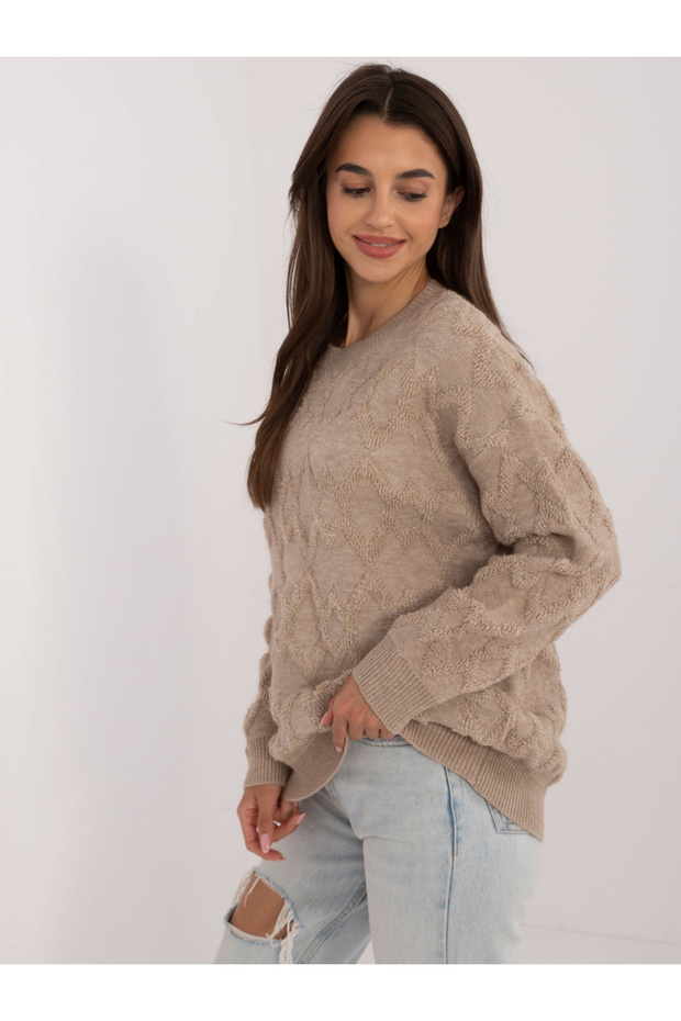 Pulover Dama Bej - 3