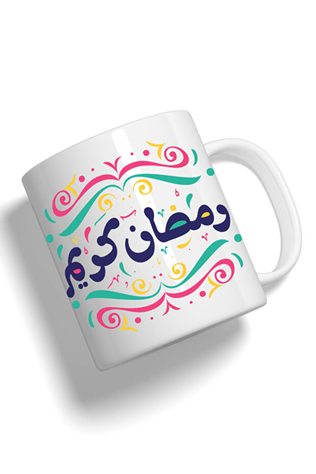 كوب عصري مطبوع بتصميم رمضاني عالي الجودة