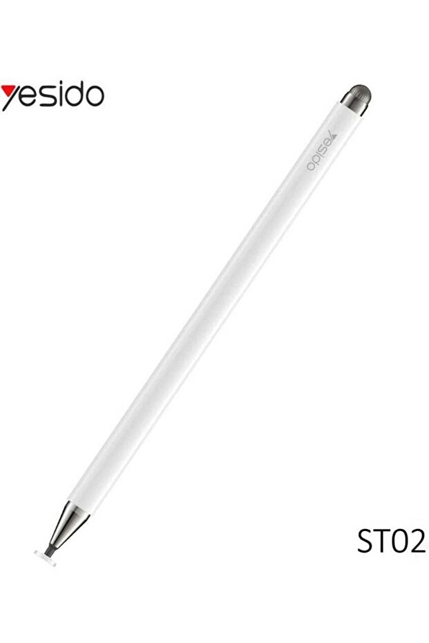 ST02 2-in-1 Capacitive Active Universal Tablet Smart Touch Stylus Pen