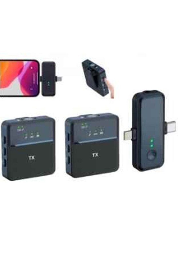 3 In 1 Multifunctional Wireless Microphone For iPhone And Android