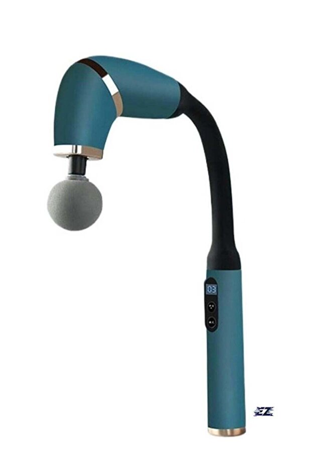 Massage Gun with Extended Handle – U-Shaped Back Massager for Deep Tissue Pain Relief
