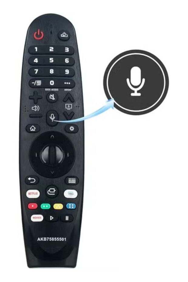 New AKB75855501 MR20GA Replacement Remote Control Compatible with Smart TVs