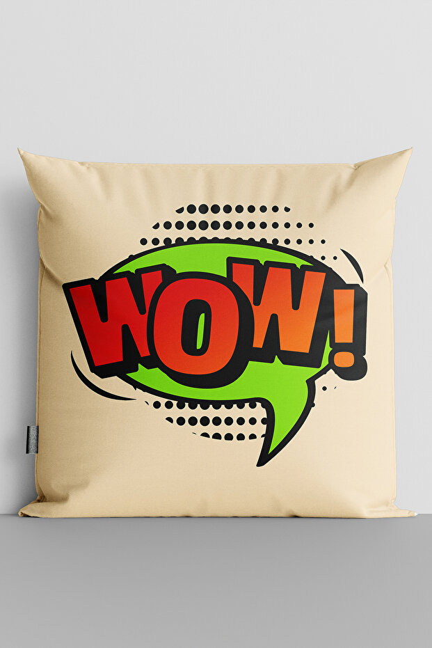 غطاء وسادة مطبوع رقميًا على الوجهين من Popart Wow - 230