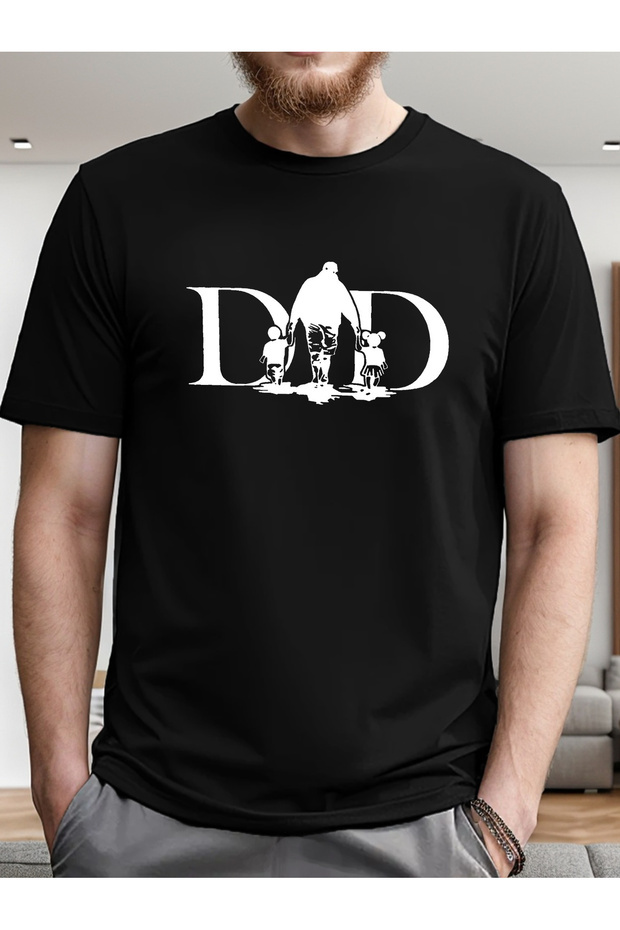 تي شيرت صيفي بأكمام قصيرة للرجال من Dad