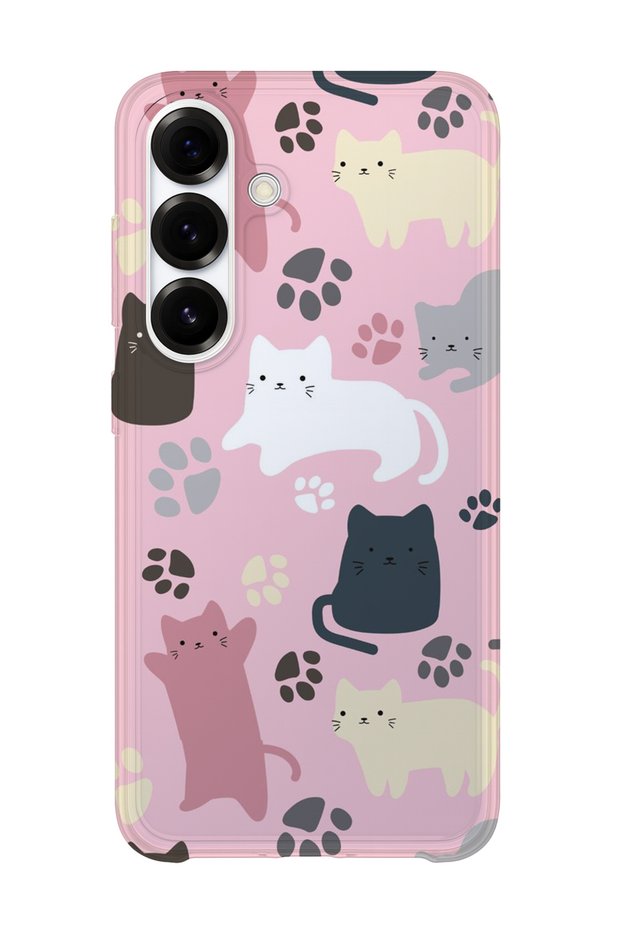 Samsung Galaxy S23 Plus Compatible Printed Transparent Phone Case | Collection: Cute Animals