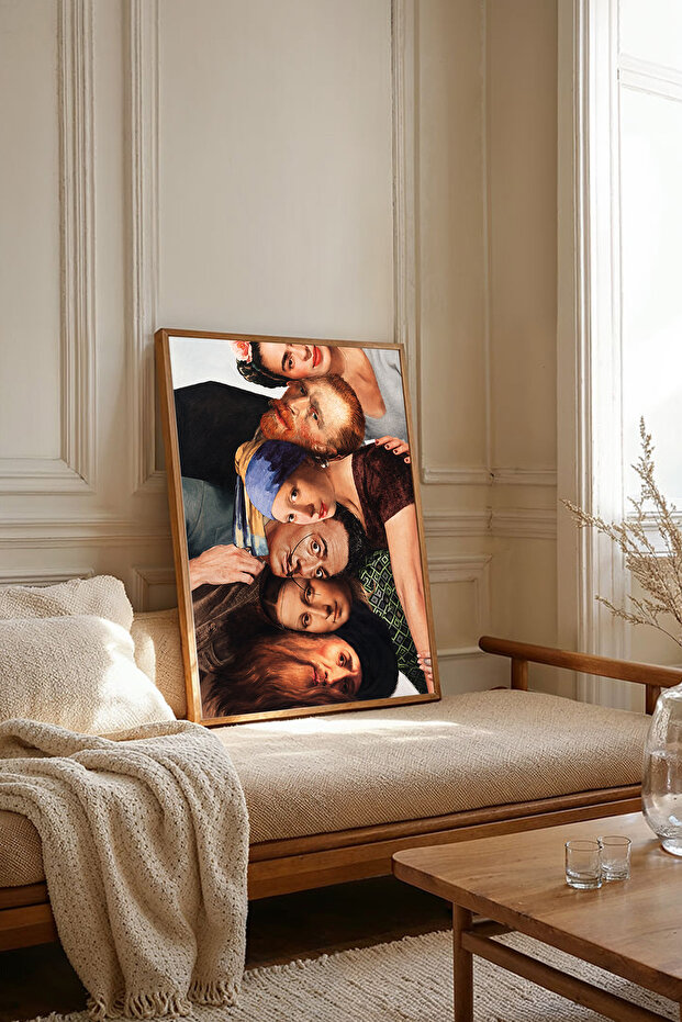 One Piece Wooden Framed Painting Tk3878