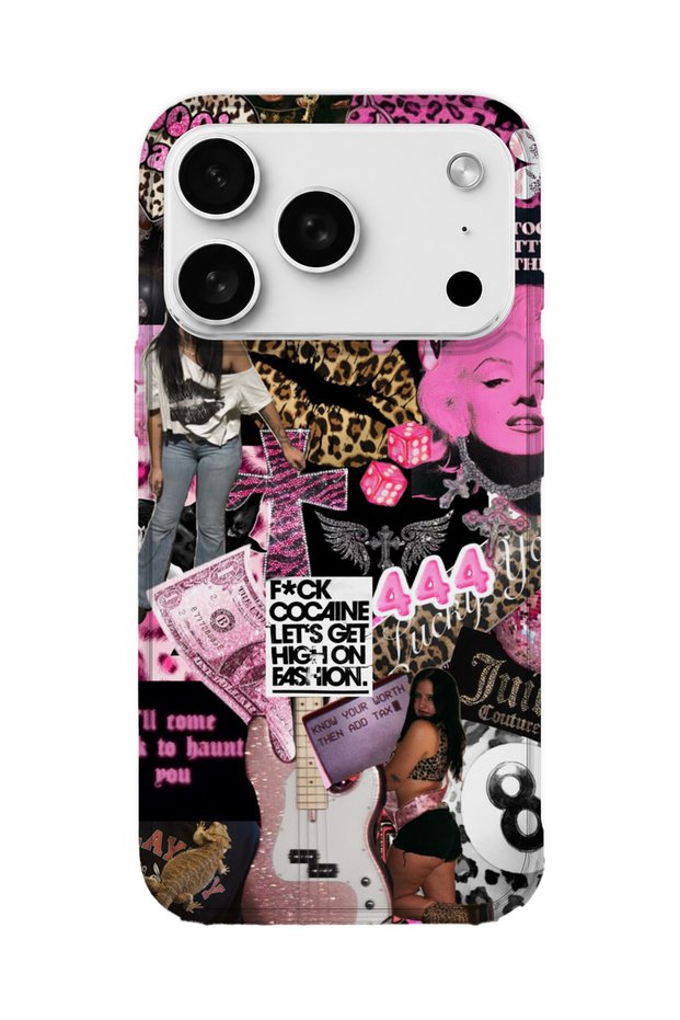 iPhone 17 Pro Max Compatible Printed Transparent Phone Case |   Collection: Chromatica Aura