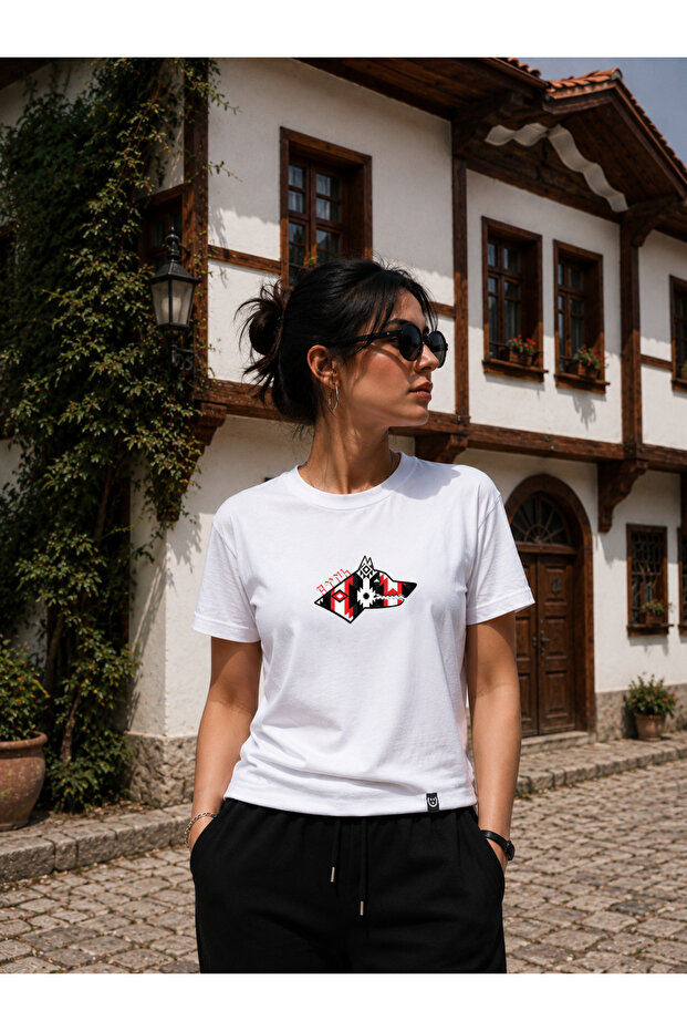 Alkurt - Front Printed Unisex Regular Fit T-Shirt