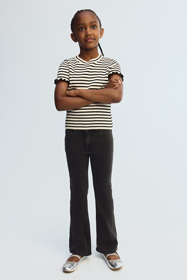Super Soft Flared Leg Jeans