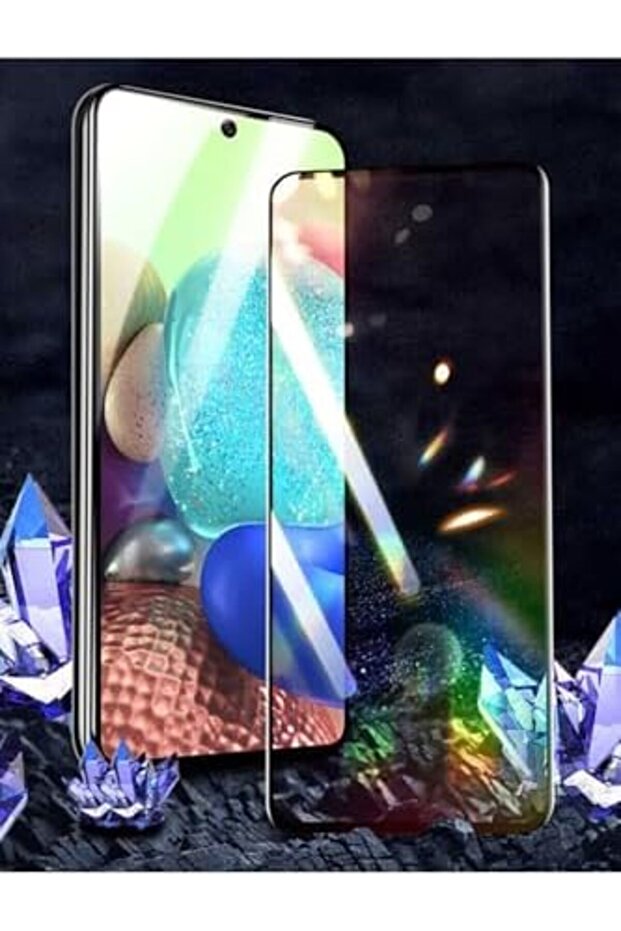 واقي شاشة زجاجي 5D متوافق مع جهاز Galaxy S20 FE من متجر nht، أسود 818517