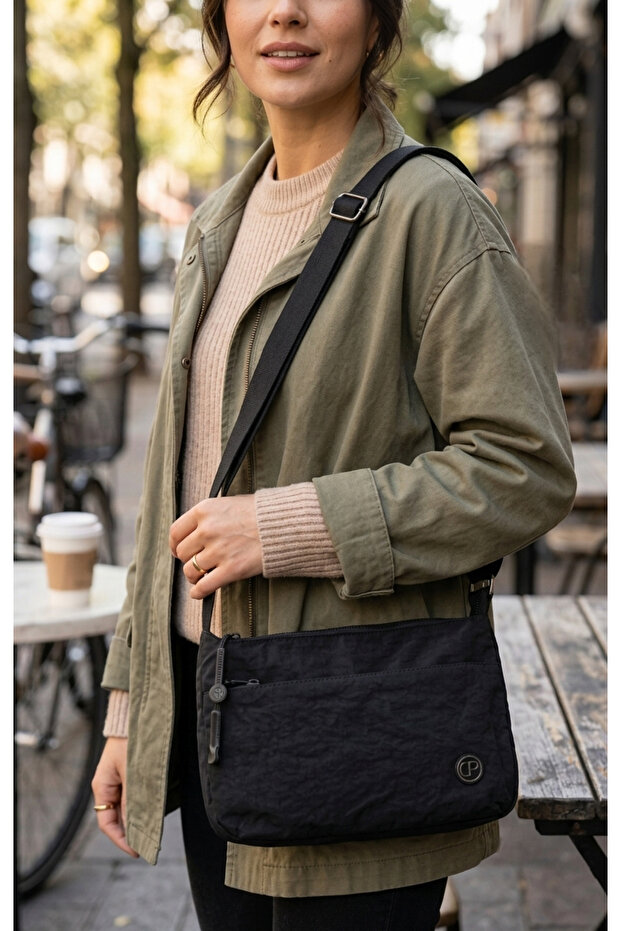 Women's Minimalist Long Strap Waterproof Imported Shoulder Strap Crossbody Bag 23*14.5