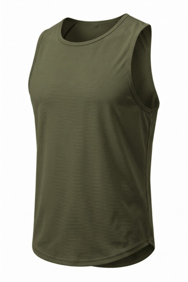 Men's Zero Sleeve Sports Athlete Sweat-Wicking Fitness Gym T-Shirt Sfr2026-Man-Free