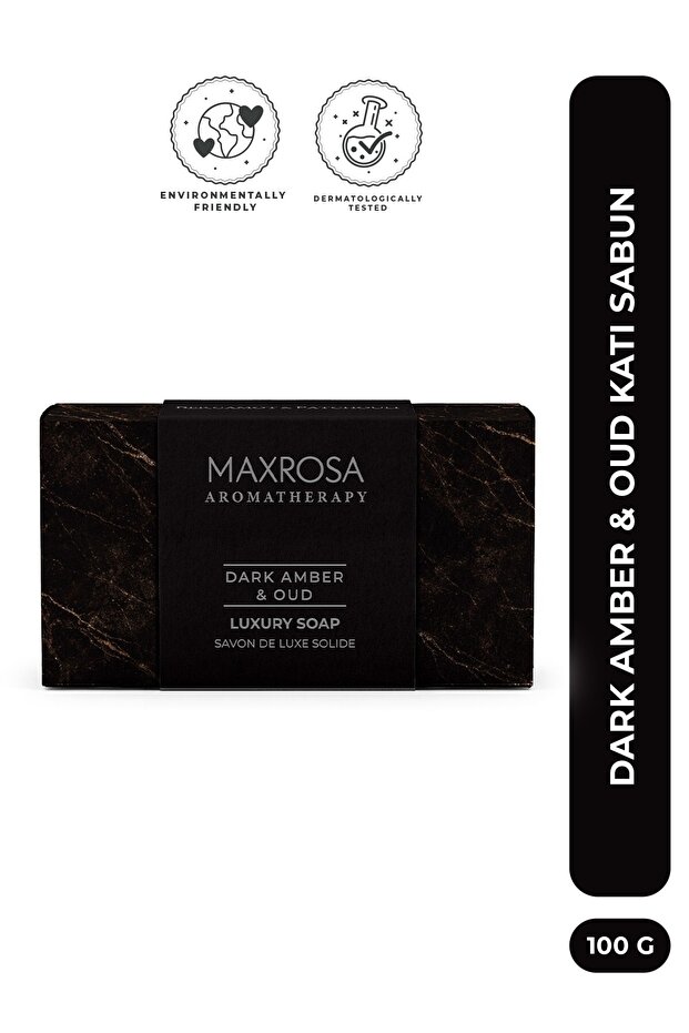 Aromatherapy Dark Amber & Oud Solid Soap 100 g